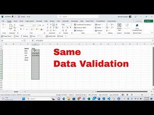 How to Highlight Cells With The Same Data Validation Rules in Microsoft Excel #howto #excel