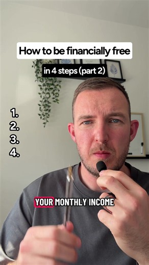 How to get financially free — Part 2 If you want to become financially free, here are four more numbers you need to know. Number one, take your annual income and multiply it by 25. That’s a rough target for how much you need invested to potentially replace your income using a 4% withdrawal rate. Number two, take your current savings and divide it by your annual expenses. That’s roughly how many years of your current lifestyle your savings could cover without another pay cheque. Number three, tak