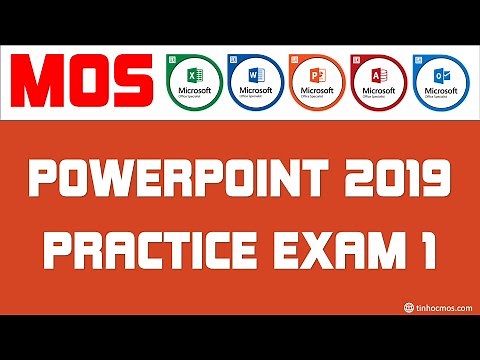 PowerPoint 2019/365 (MO-300) Practice Exam 1
