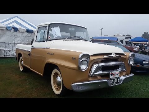 Checking Out A 1958 International Harvester A100 Custom Pickup