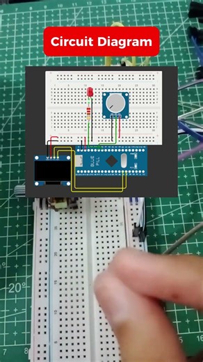 Can we Adjust a LED Blinking Speed with Potensiometer? #arduinoproject