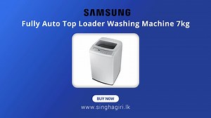 3.4K views · 85 reactions | Samsung 7.0 kg Fully-Automatic Top Loading Washing Machine. Rs.63,990 Buy Now: https://www.singhagiri.lk/product-info/smwm70h4000sgfq #Singhagiri | Singhagiri | Facebook
