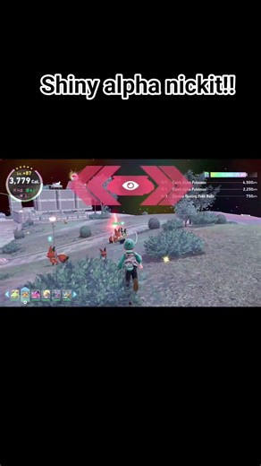 Shalpha nickit! #legendsza #pokemon #shinyalpha