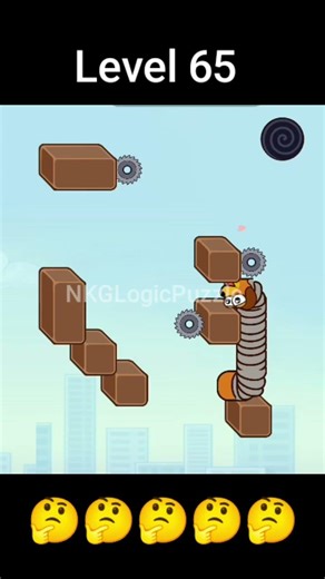 Snake Puzzle Level 65 Complete 💯 | Best Strategy to Win! | #gaming #populargame