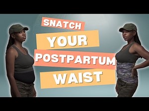 Belly Binding Tutorial That Works | How To Bind Your Belly After Birth