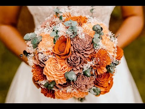 Sola Wood Flowers - Luminous Bridal Bouquet Tutorial (Easy!)