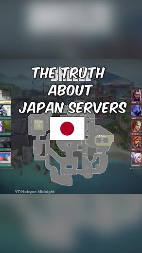 The Truth about Japanese Servers - Valorant #valorant #gaming #japan #servers #fyp