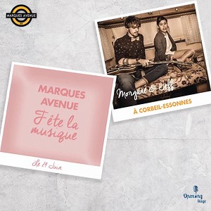 6.4K views · 43 reactions | La Fête de la Musique continue chez Marques Avenue Talange, Corbeil-Essones, Aubergenville et L'Île Saint-Denis. Découvrez le programme des concerts de ce weekend !  | Marques Avenue | Facebook