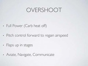 Private Pilot Flight Training Exercise 18 - Landing