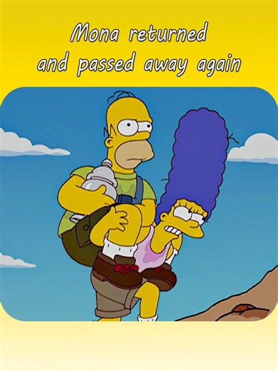 Homer's Emotional Journey: Scattering Mona's Ashes