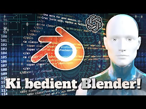 Artificial intelligence changes everything: ChatGPT creates scenes in Blender | Tutorial