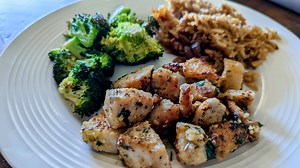 Garlic Butter Chicken Bites — Mandy in the Making | Meals & More on YouTube