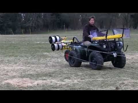 ATV Winder Demo for Electric Fencing | Rappa