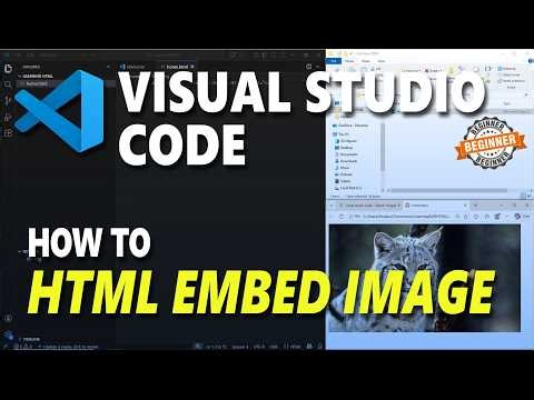 Visual Studio Code HTML How To Embed Image