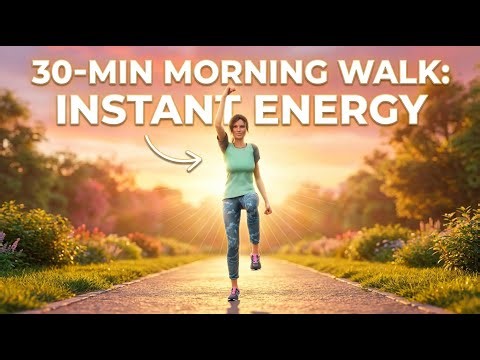 30-Min Morning Walk: Instant Energy & Boosted Metabolism