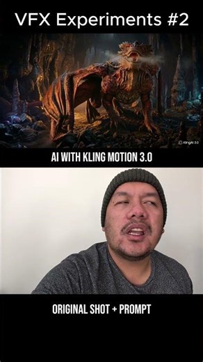 vfx experiments with Ai 2 #creativeai #vfx #aivfx