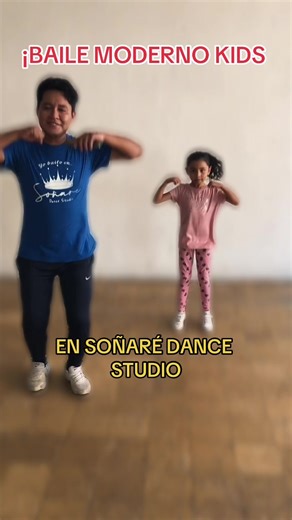 Baile moderno para niños y niñas🔥 #CapCut #clasesdebaile