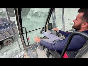 Liebherr 974 Excavator Loading Trucks - Operator Toni