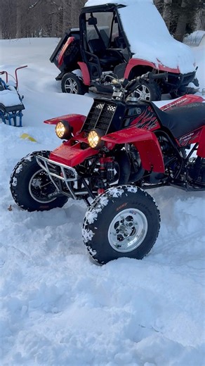 Fresh 2007 BANSHEE 🎶🎶 #banshee #yamaha #savesportsquads #atv #quad #bike #2007 #rz350 #350 #clean