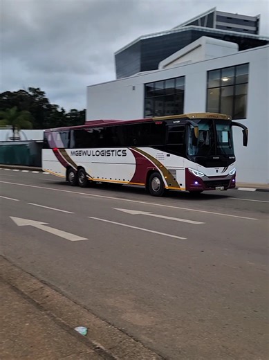 Mgewu Logistics Scania Predator Departure from Mbabane