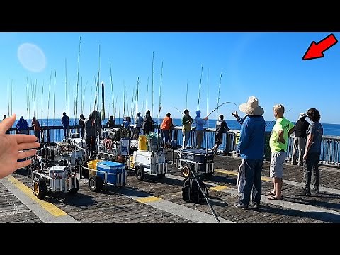 Fishing the Gulf Pier When Things Got Crazy