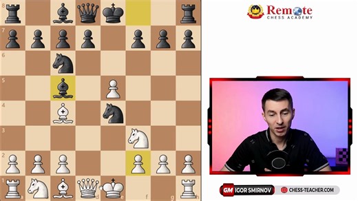 New Video Out! Chess Legend Teaches How To Play The Best Chess Opening After 1.e4! Today, we'll learn from the legendary chess player Paul Morphy how to play the Italian Game correctly so you can crush your opponents quickly. Are you stuck at a certain level in your chess journey? Our "Level Up Your Chess" course is designed to help you break through that stagnation! From openings to endgames, GM Igor Smirnov covers everything you need to know to improve your game. Start your journey today: http
