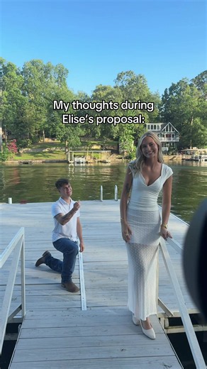 Elise’s proposal during Arkansas family photos