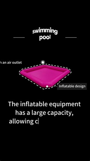 Pink inflatable swimming pool #pool #diy #outdoors #funny #water #surfboard #boating