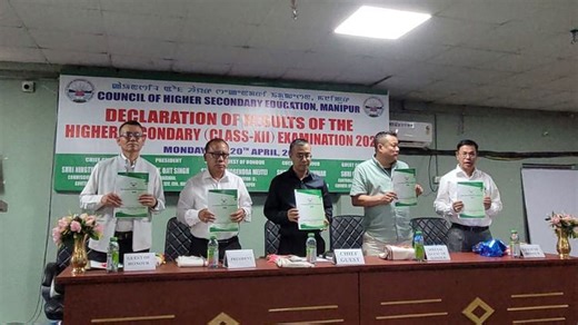 Manipur's class 12 results show 92.23 per cent pass rate amid challenges