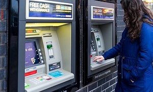 Number of free-to-use cashpoints will fall by 1,000 in three months
