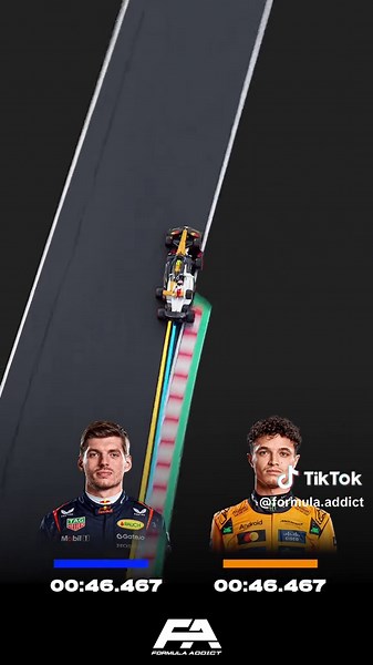 Japanese Grand Prix qualifying time comparison between Max Verstappen and Lando Norris