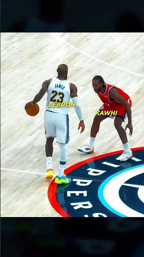 LeBron can't escape Kawhi 😭 #shorts