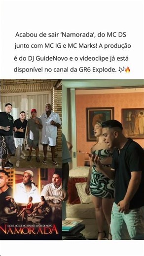 NOW AVAILABLE ON ALL DIGITAL PLATFORMS AND OFFICIAL MUSIC VIDEO ON THE GR6 CHANNEL 🎶🔥