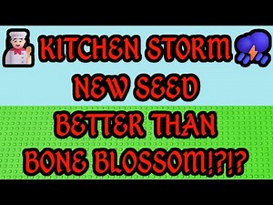Kitchen Storm Grow A Garden Cooking Update Revealed!