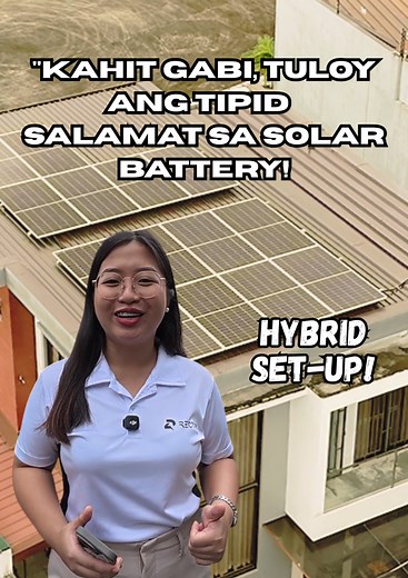 Featuring our latest Hybrid Solar Installation! #rectifysolarph #renewableenergy #solarpanels | Rectify Solar Philippines