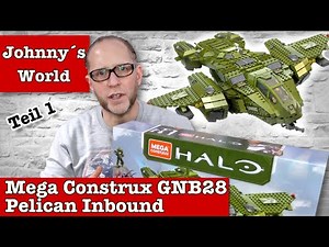 Mega Construx GNB28 Pelican Inbound Halo Infinite XBox