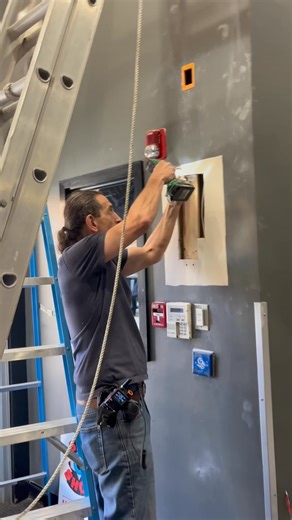 Access control being installed on a storefront. | Airport Integration | Facebook