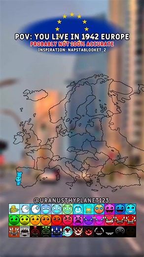 pov you live in 1942 Europe #africa #geographythroughmaps #fypviralシ #mapguide #mapping