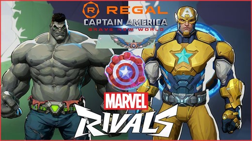 Marvel Rivals Regal Cinemas bundle update (Captain America Brave New World)