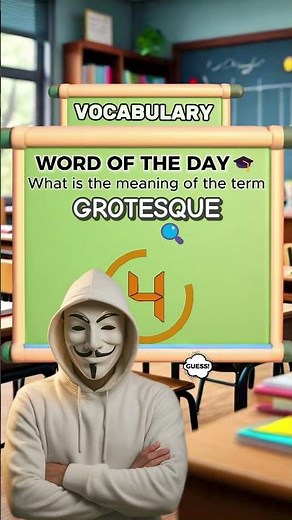 Meaning of grotesque #shorts #viral #viralshorts