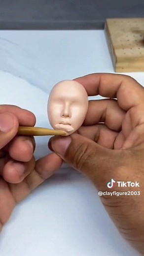 clay figure on TikTok