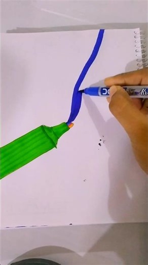 Easy page art video #youtubeshort #foryou #drawing #pagedesign #schoolproject