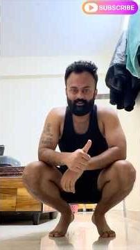 No Gym Needed | Push-Ups & Squats for a Healthy Life 💥💥❤️❤️