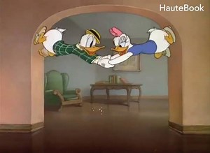 #DonaldDuck and the nephews take turns dancing the jitterbug with #Daisy while trying to get rid of each other. ;) :D :P Enjoy this funny second part of the movie ''Mr. Duck Steps Out'' (1940). :P :D Click here to watch more #cartoons - https://goo.gl/9H6uhr | HauteBook