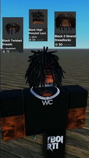 BEST DREADLOCK HAIR COMBO ON ROBLOX #roblox