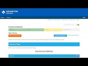 Permit Arlington – Commercial Building Permit Walkthrough