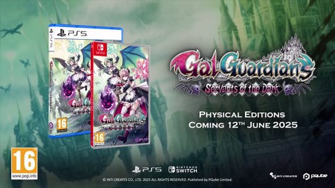 Gal Guardians Servants of the Dark Official Date Announcement Trailer