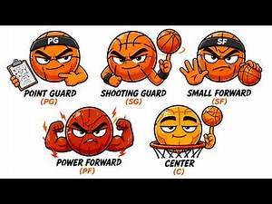 every position explained in basketbaall 🏀