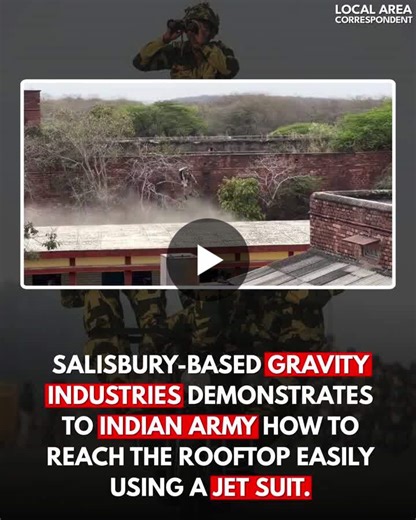 Gravity Industries Demos Jet Suit to Indian Army in Bengaluru | LAC MEDIA HOUSE posted on the topic | LinkedIn