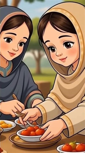 Guriya Ke Gaun Mein Eid 🌙 | Simple Village Eid Celebration | Cartoon Short